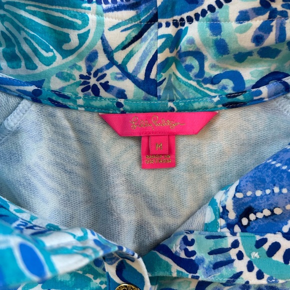 EUC Lilly Pulitzer skipper popover, size medium - Picture 3 of 3